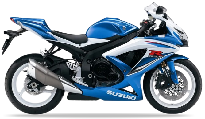 Suzuki Gsxr 600 2009 Niebieski Ysf Biały Ybd stickers decals autocollants restoration kit juula motocolors