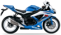 Suzuki Gsxr 600 2009 Niebieski Ysf Biały Ybd stickers decals autocollants restoration kit juula motocolors