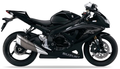 Suzuki Gsxr 600 2010 Czarny 019 Matowy Czarny No. 2 Ykv motorbike stickers autocollants custom kit juula motocolors