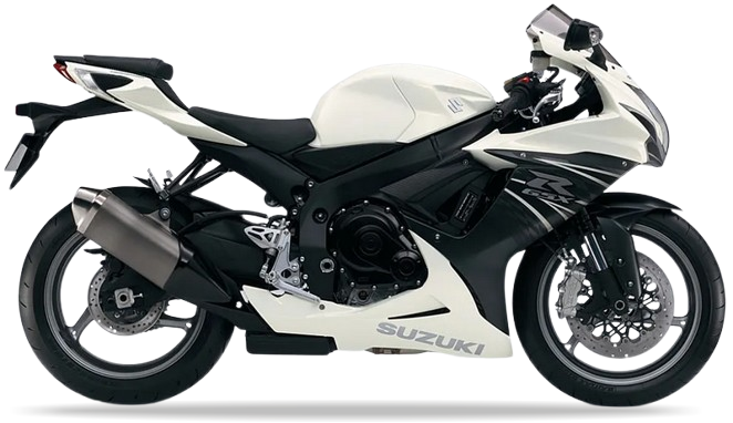 Suzuki Gsxr 600 2011 2012 Biały Ypa Matowy Czarny No. 2 Ykv graphics kit autocollants fairings juula motocolors
