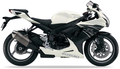 Suzuki Gsxr 600 2011 2012 Biały Ypa Matowy Czarny No. 2 Ykv graphics kit autocollants fairings juula motocolors