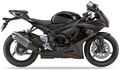 Suzuki Gsxr 600 2012 Czarny 44X bike stickers aufkleber vinyl kit juula motocolors