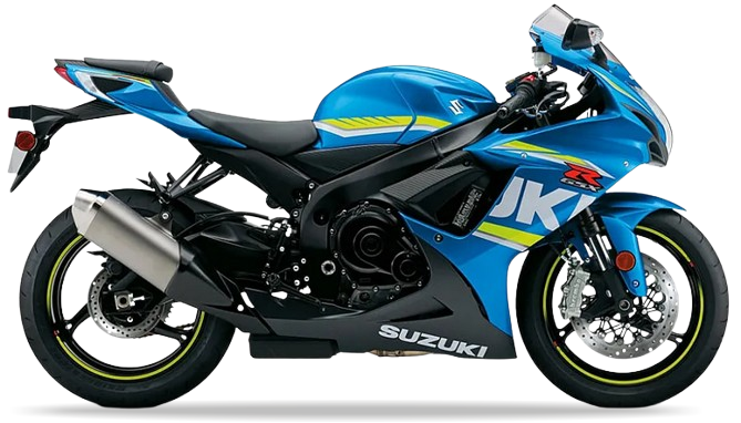 Suzuki Gsxr 600 2017 2018 Niebieski Ysf race decals grafiche aftermarket kit juula motocolors
