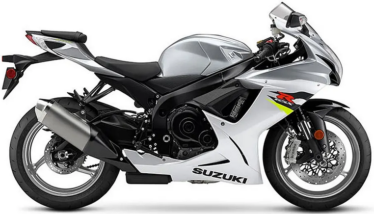 Suzuki Gsxr 600 2018 Srebrny Ymd Biały Yww motorcycle stickers set adesivi fairings juula motocolors