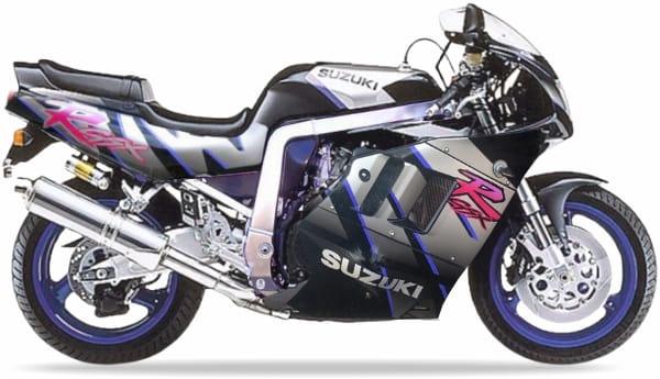 Suzuki Gsxr 750 1992 Usa Czarny 33J Srebrny YD8 stickers decals pegatinas fairings racebike juula motocolors