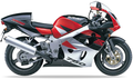 Suzuki Gsxr 750 1998 Czarny 33J Pomarańczowy Yow bike stickers aufkleber vinyl kit juula motocolors