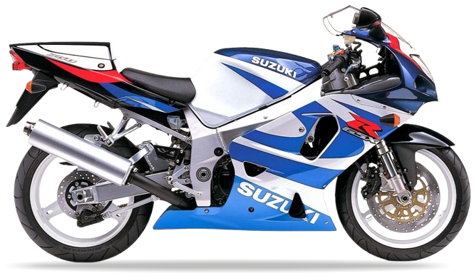 Suzuki Gsxr 750 2000 Niebieski 1Lf Biały Ojw graphics kit aufkleber aftermarket juula motocolors