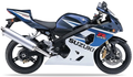 Suzuki Gsxr 750 2005 Niebieski 1Lf Biały Ybd stickers decals autocollants restoration kit juula motocolors
