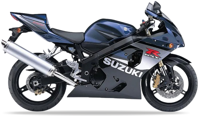 Suzuki Gsxr 750 2005 Niebieski 1Lf Czarny 019 motorcycle decals vinyl kit aftermarket juula motocolors