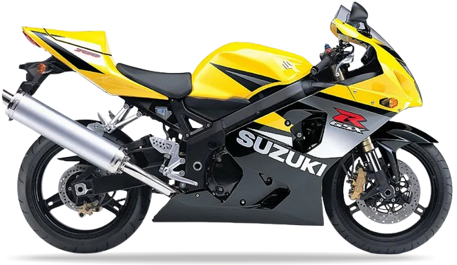Suzuki Gsxr 750 2005 Żółty Yec Czarny 019 stickers decals aufkleber oem replica juula motocolors