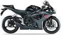 Suzuki Gsxr 750 2006 2007 Czarny 019 Matowy Czarny YAP motorcycle stickers set adesivi fairings juula motocolors