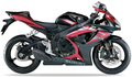 Suzuki Gsxr 750 2006 Czarny 019 Czerwony Yhl stickers decals adesivi aftermarket replicas juula motocolors