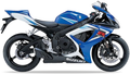 Suzuki Gsxr 750 2006 Niebieski Yky Biały Ybd vinyl kit decals pegatinas restoration juula motocolors