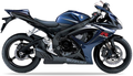 Suzuki Gsxr 750 2007 Ciemny Niebieski Yba Czarny 019 replica decals set aufkleber fuel tank juula motocolors