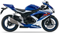 Suzuki Gsxr 750 2008 Niebieski Yky Biały Ybd motorcycle decals vinyl kit aftermarket juula motocolors
