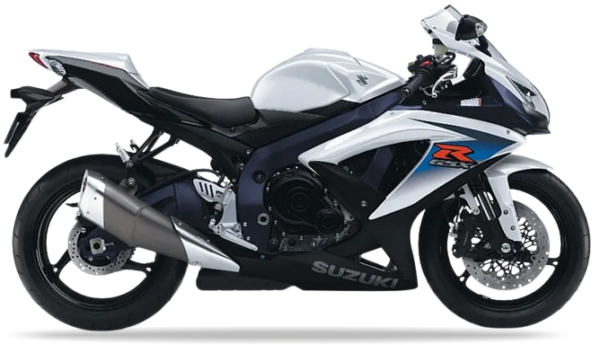 Suzuki Gsxr 750 2010 Biały Ybd Matowy Niebieski replica decals grafiche fuel tank juula motocolors