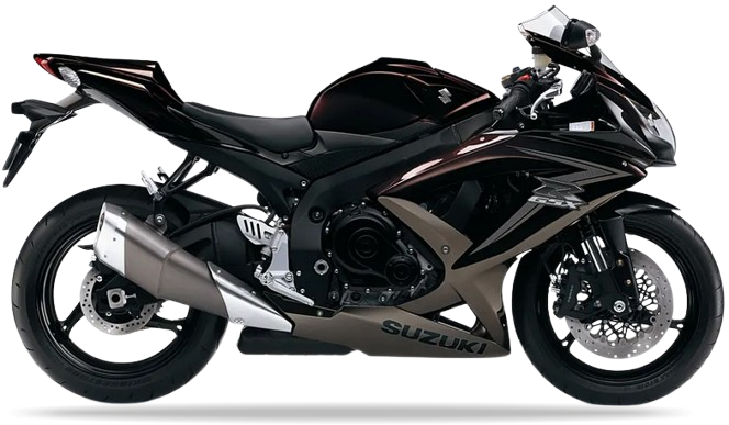 Suzuki Gsxr 750 2010 Brązowy Matowy Tytanowy Srebrny vinyl kit aufkleber race decals juula motocolors