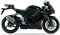 Suzuki Gsxr 750 2011 2012 Czarny Yvb custom decals adesivi side panels juula motocolors