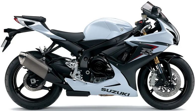 Suzuki Gsxr 750 2014 Biały Rb5 Matowy Czarny No. 2 Ykv replica decals autocollants bodywork juula motocolors