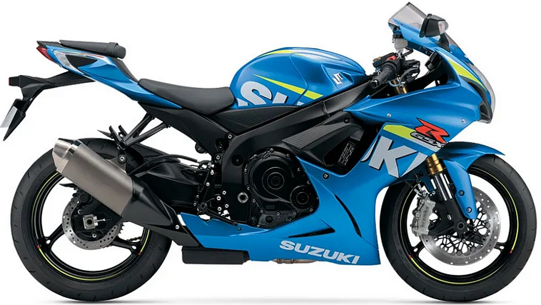Suzuki Gsxr 750 2015 Niebieski Ysf graphics kit aufkleber aftermarket juula motocolors