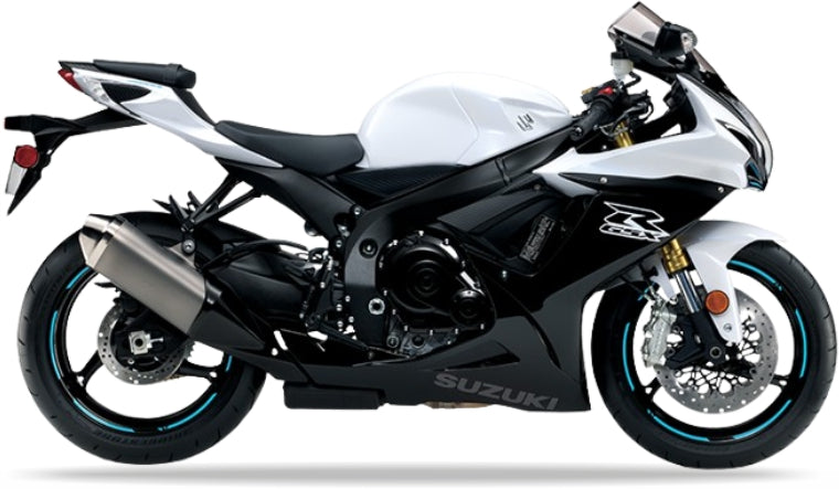 Suzuki Gsxr 750 2020 Biały Yww motorcycle decals vinyl kit aftermarket juula motocolors