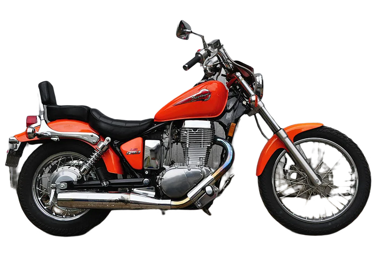 Suzuki LS 650 Savage 1996 1999 Pomarańczowy motorcycle decals vinyl kit aftermarket juula motocolors