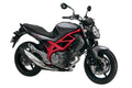 Suzuki SFV 650 Gladius 2009 2010 Czarny Czerwony stickers decals aufkleber oem replica juula motocolors