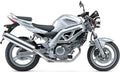 Suzuki Sv 1000 2003 Srebrny stickers decals autocollants restoration kit juula motocolors