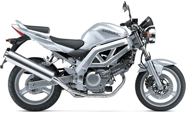 Suzuki Sv 1000 2003 Srebrny stickers decals autocollants restoration kit juula motocolors
