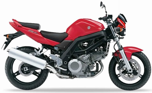 Suzuki Sv 1000 2004 2007 Czerwony 2 Yu7 bike stickers aufkleber side panels juula motocolors