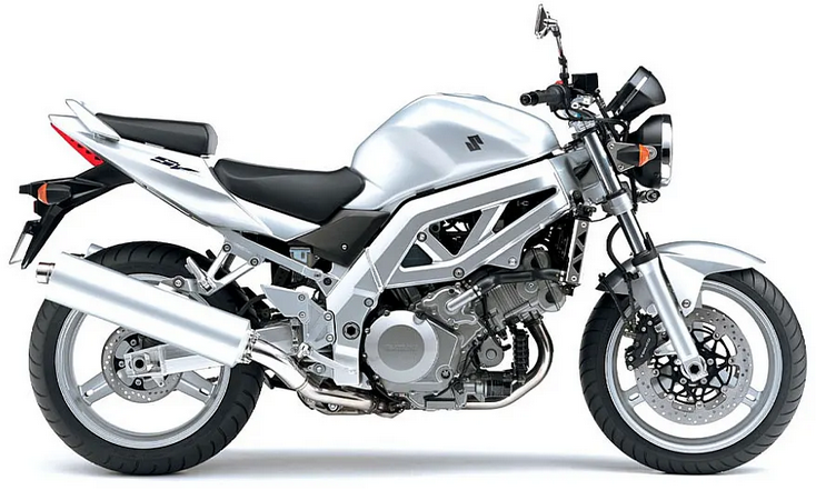 Suzuki Sv 1000 2004 2007 Srebrny YD8 custom decals autocollants fuel tank juula motocolors