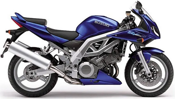 Suzuki Sv 1000 S 2003 Niebieski Yc2 stickers decals aufkleber oem replica juula motocolors