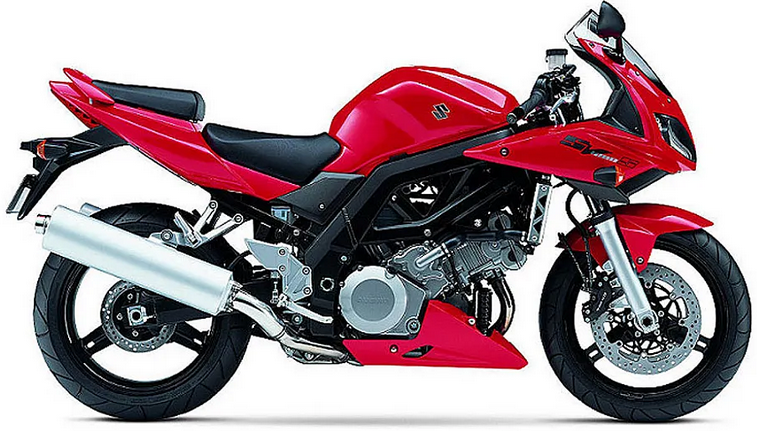 Suzuki Sv 1000 S 2004 2007 Czerwony 2 Yu7 bike stickers aufkleber side panels juula motocolors