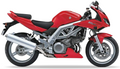 Suzuki Sv 1000 S 2004 2007 Czerwony Yu7 race decals grafiche aftermarket kit juula motocolors