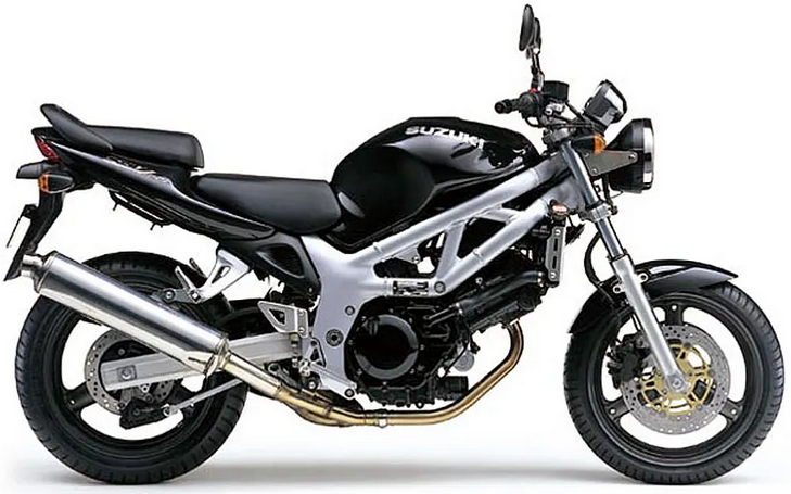 Naklejki na motocykl Suzuki Sv 650 1999 - 2001 Czarny Y7l - Juula