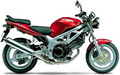 Suzuki Sv 650 N 1999 2001 Czerwony 19A stickers decals autocollants restoration kit juula motocolors