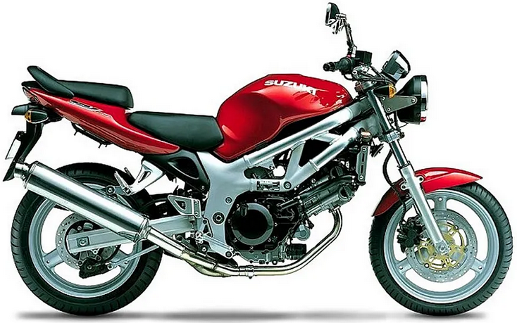 Suzuki Sv 650 N 1999 2001 Czerwony 19A stickers decals autocollants restoration kit juula motocolors