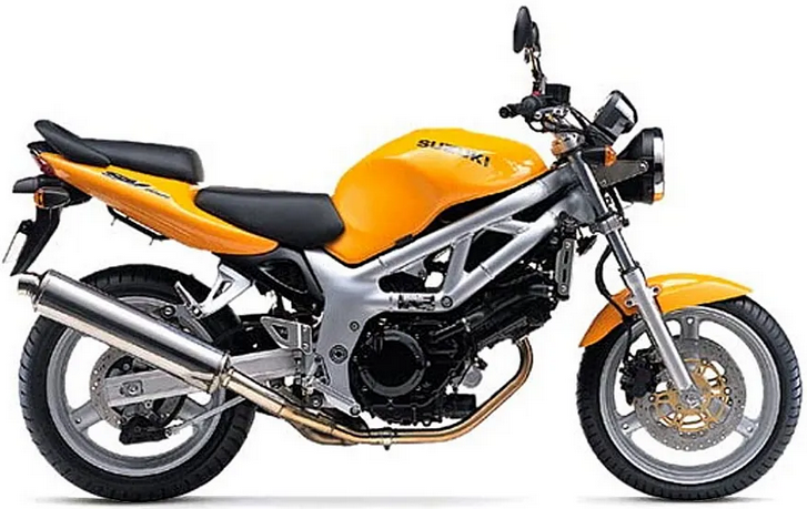 Suzuki Sv 650 1999 2001 Żółty Y9h bike stickers set grafiche adesivi custom juula motocolors