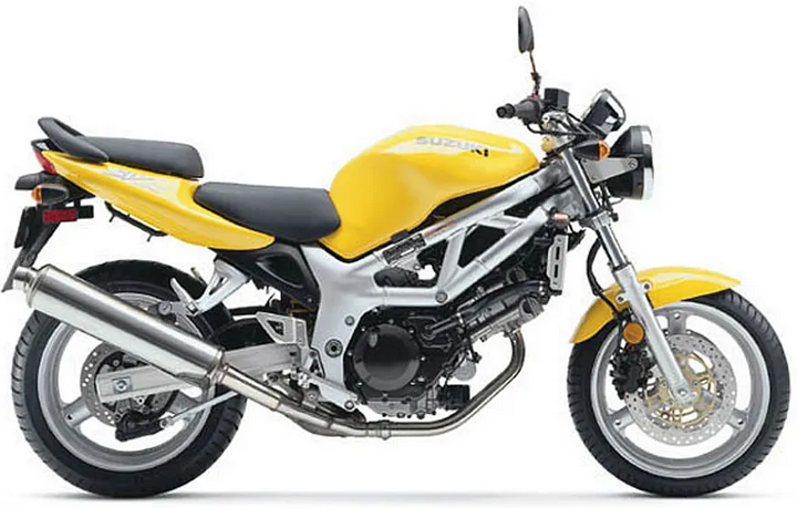 Suzuki Sv 650 2002 Żółty Y9h motorcycle stickers set adesivi fairings juula motocolors