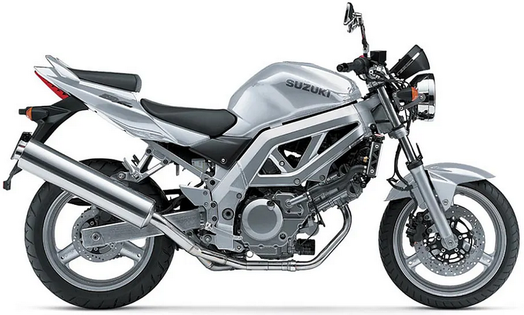 Suzuki Sv 650 2003 Srebrny Yd8 bike stickers aufkleber side panels juula motocolors
