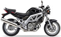 Suzuki Sv 650 2004 Czarny Yay custom decals autocollants fuel tank juula motocolors