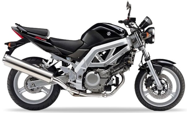 Suzuki Sv 650 2004 Czarny Yay custom decals autocollants fuel tank juula motocolors