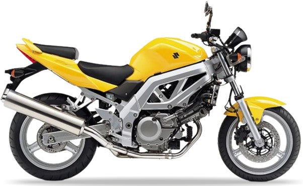 Suzuki Sv 650 2004 Żółty Yu9 oem replica stickers decals grafiche juula motocolors