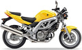 Suzuki Sv 650 2004 Żółty Yu9 oem replica stickers decals grafiche juula motocolors