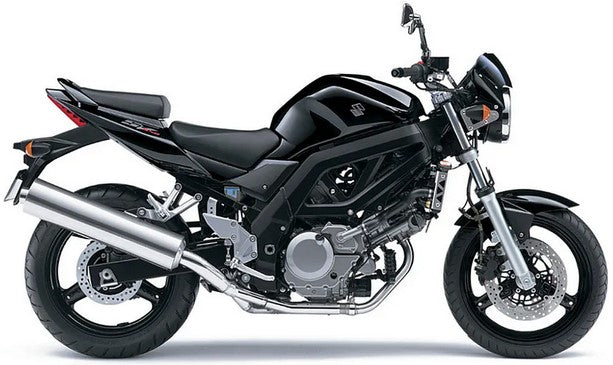 Suzuki Sv 650 2005 2009 Czarny 4Cx motorbike stickers pegatinas cowling juula motocolors