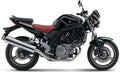 Suzuki Sv 650 2005 2009 Czarny Czerwony 4Cx graphics kit aufkleber aftermarket juula motocolors