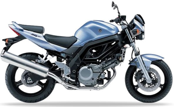 Suzuki Sv 650 2005 2009 Jasny Niebieski Ydv custom decals adesivi side panels juula motocolors