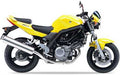 Suzuki Sv 650 2005 2009 Żółty Yec vinyl kit aufkleber race decals juula motocolors
