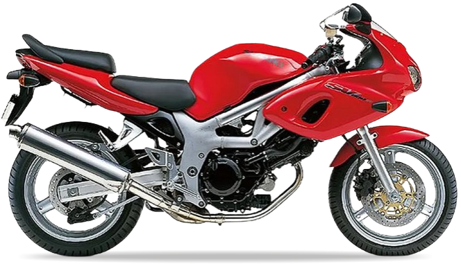 Suzuki Sv 650S 1999 Czerwony Y7M stickers decals pegatinas fairings racebike juula motocolors