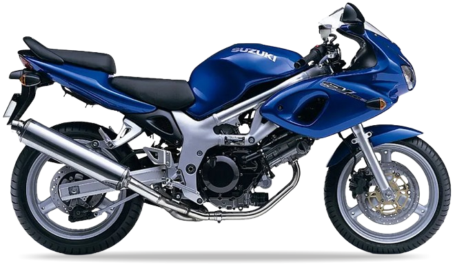 Suzuki Sv 650S 2000 2001 Niebieski Yc2 motorbike decals pegatinas bodywork juula motocolors